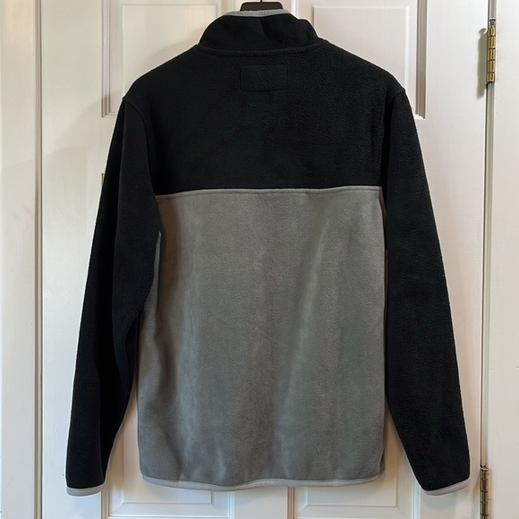 NWT Southern Grit Color Block Quarter Button Fleece Sweatshirt - Size Small - Picture 4 of 7